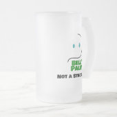 ベルの麻痺 – 脳卒中ではない –  フロストグラスビールジョッキ (正面右)