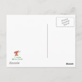 ベルを鳴らしたカワセミ、鳥、自然、野生生物。 ポストカード (裏面)