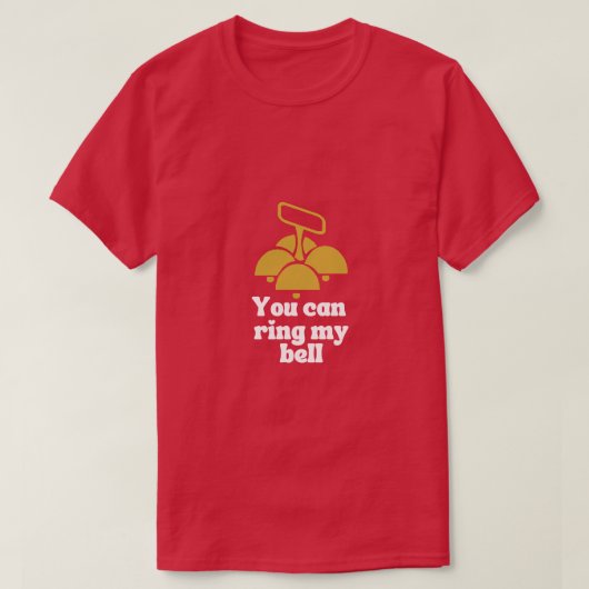 ベルを鳴らせてくれ Tシャツ (デザイン正面)