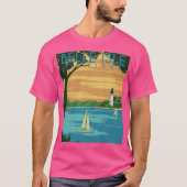 ベルアイルミシガン Tシャツ (正面)