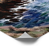 ベルイルのポートグールの岩 ポスター (角)