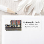 ベルウィンイリノイ差出人住所ラベル ラベル (インサイチュ)