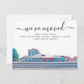 ベルウィン引越し案内はがき 案内ポストカード (正面/裏面)