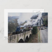 ベルウィン・ヴィアドゥの南アフリカ蒸気列車連合 ポストカード (正面/裏面)