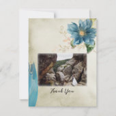 ベルウォーターのカラーサンキューカード 招待状 (正面)