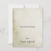 ベルウォーターのカラーサンキューカード 招待状 (裏面)