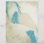 ベルウォーター色スクラップブック紙 (裏面)