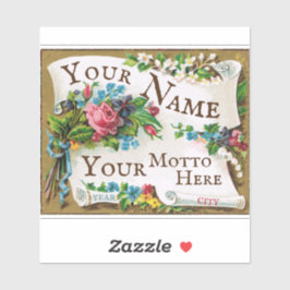 ベルエポックフランスの香水フレ空白のーム シール