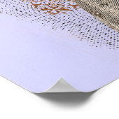 ベルエポック美しいレースのようコルセット化粧室 ポスター (角)