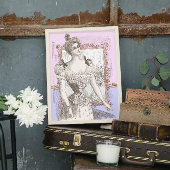 ベルエポック美しいレースのようコルセット化粧室 ポスター