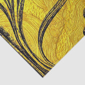 ベルエポック,アールヌーボー,ヴィンテージ,金ゴールド,黒,女性 薄葉紙 (詳細)