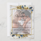 ベルエレガントム結婚式招待状 招待状 (正面)