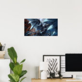 ベルカナモンスターハンターワールドアイスボーン ポスター (ホームオフィス)