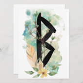 ベルカノフローラグリーン&イエローノースフタクルルーン (正面/裏面)