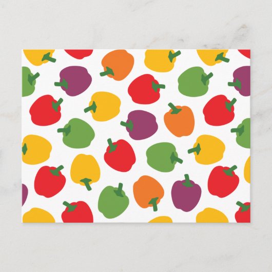 ベルカラフルペッパー ポストカード (正面)