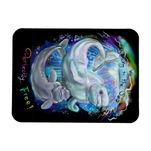 ベルガクジラ マグネット (横)