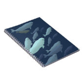 ベルガホエールノートブックホエールアートジャーナル ノートブック (右側)