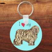 ベルガマスコが大好き キーホルダー (正面)