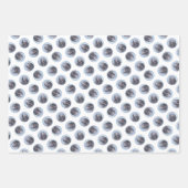 ベルガマスコシェプドッグ絵を描シェパードのかわいいドッグアート ラッピングペーパーシート (正面2)