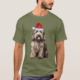 ベルガマスコ犬の愛おもしろい者クリスマス Tシャツ