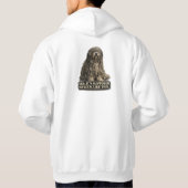 ベルガマスコ・シェパードTシャツ パーカ (裏面)