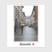 ベルガモの雨の歩く シール (シート)