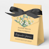 ベルガモットとジャスミン手作り石鹸のお願い箱 フェイバーボックス (正面サイド)