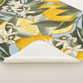 ベルガモットの黄色い果実の絶妙な模様 シェルパブランケット (3/4)