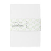 ベルガモットアーティザンソープバンドラップパッケージング 招待状ベリーバンド (裏面例)