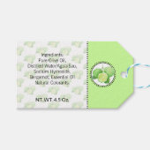 ベルガモット手作りバス&ボディ ギフトタグ (正面(横))