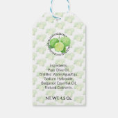 ベルガモット手作りバス＆ボディ ギフトタグ (裏面)