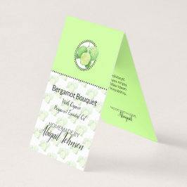 ベルガモット 手作りバス＆ボディ ラベル | ギフトタグ