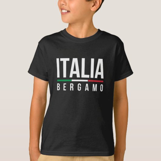 ベルガモ イタリア Tシャツ (正面)