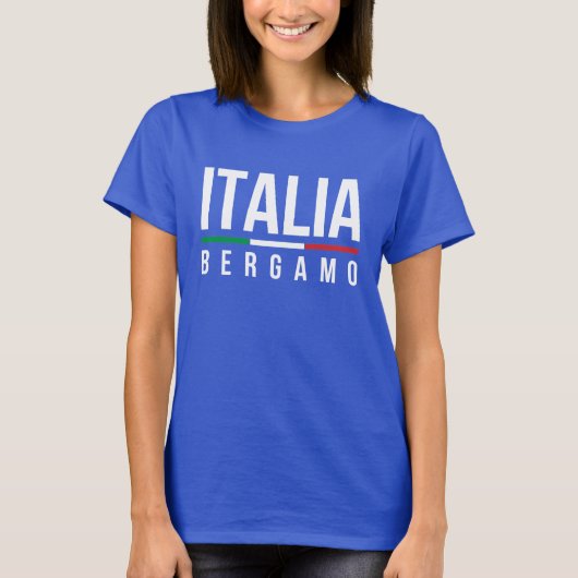 ベルガモ イタリア Tシャツ (正面)