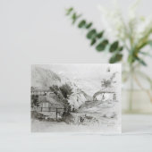 ベルガーズハウス、バルパライソ， 1834 ポストカード (スタンド正面)