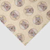 ベルガーピカード羊飼いダーク絵を描ファウンのドッグアート 薄葉紙 (詳細)