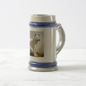 ベルガーブランスイスドッグ ビールジョッキ (正面右)
