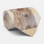 ベルガー絵画ピカードの可愛いオリジナルドッグアート ネクタイ (ロール)