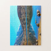 ベルキャニオン貯水池ユタ。 ジグソーパズル (縦)