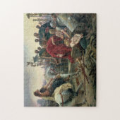 ベルキンゲトリックスとジュリアス・シーザー ジグソーパズル (縦)