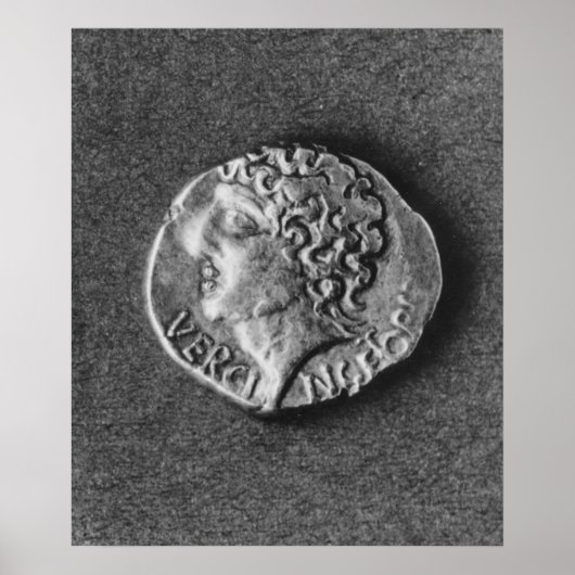 ベルキンゲトリックスの人形を持つコイン ポスター (正面)