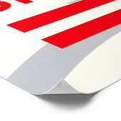 ベルギセル – インスブルック、オーストリアのスキージャンプ ポスター (角)