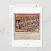 ベルギリウス・バチカヌスの師によるディドの死 ポストカード (正面/裏面)