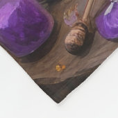 ベルギーお洒落マリノワドッグ絵を描ハロウィン フリースブランケット (角)