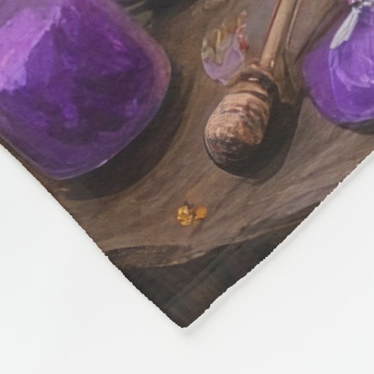 ベルギーお洒落マリノワドッグ絵を描ハロウィン フリースブランケット (角)