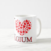 ベルギーが大好き コーヒーマグカップ (正面右)