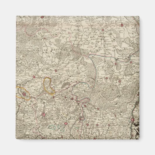 ベルギーとオランダ マグネット (正面)