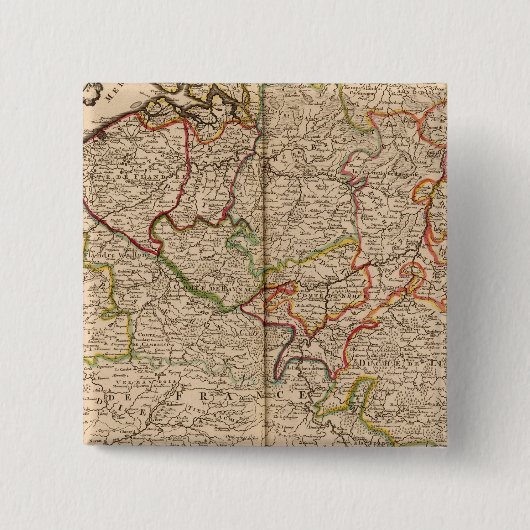 ベルギーとルクセンブルク 缶バッジ (正面)