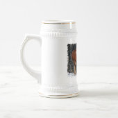 ベルギーのばん馬ビールステイン ビールジョッキ (左)