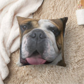 ベルギーのイギリスのブルドッグ クッション (ブランケット)